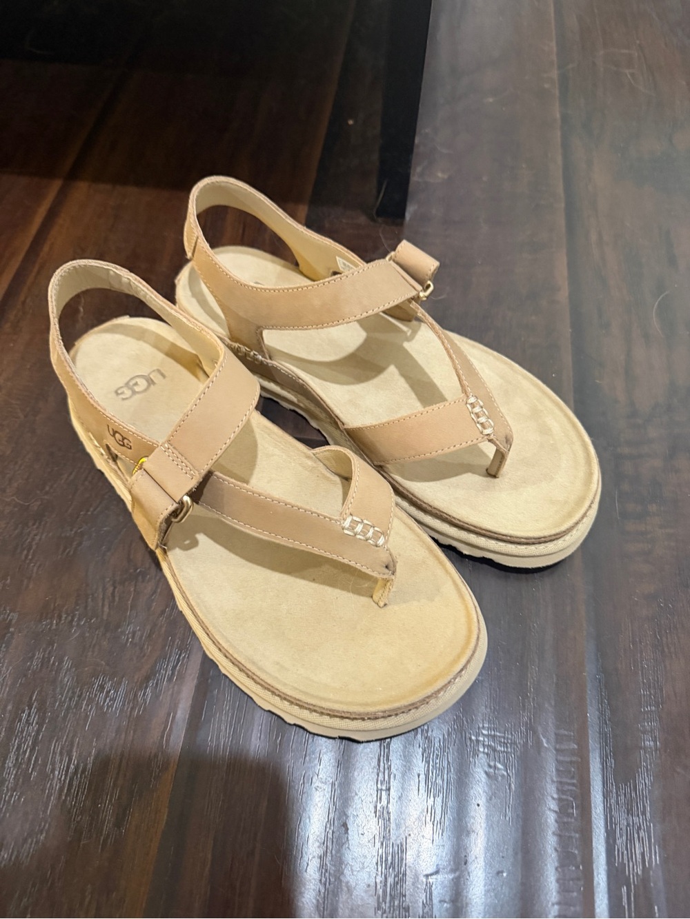 UGG Women's Tan Suede Sandals